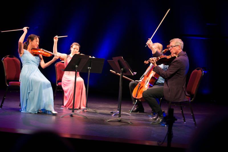Montana Chamber Music Society live performance string quartet classical concert Montana music festival